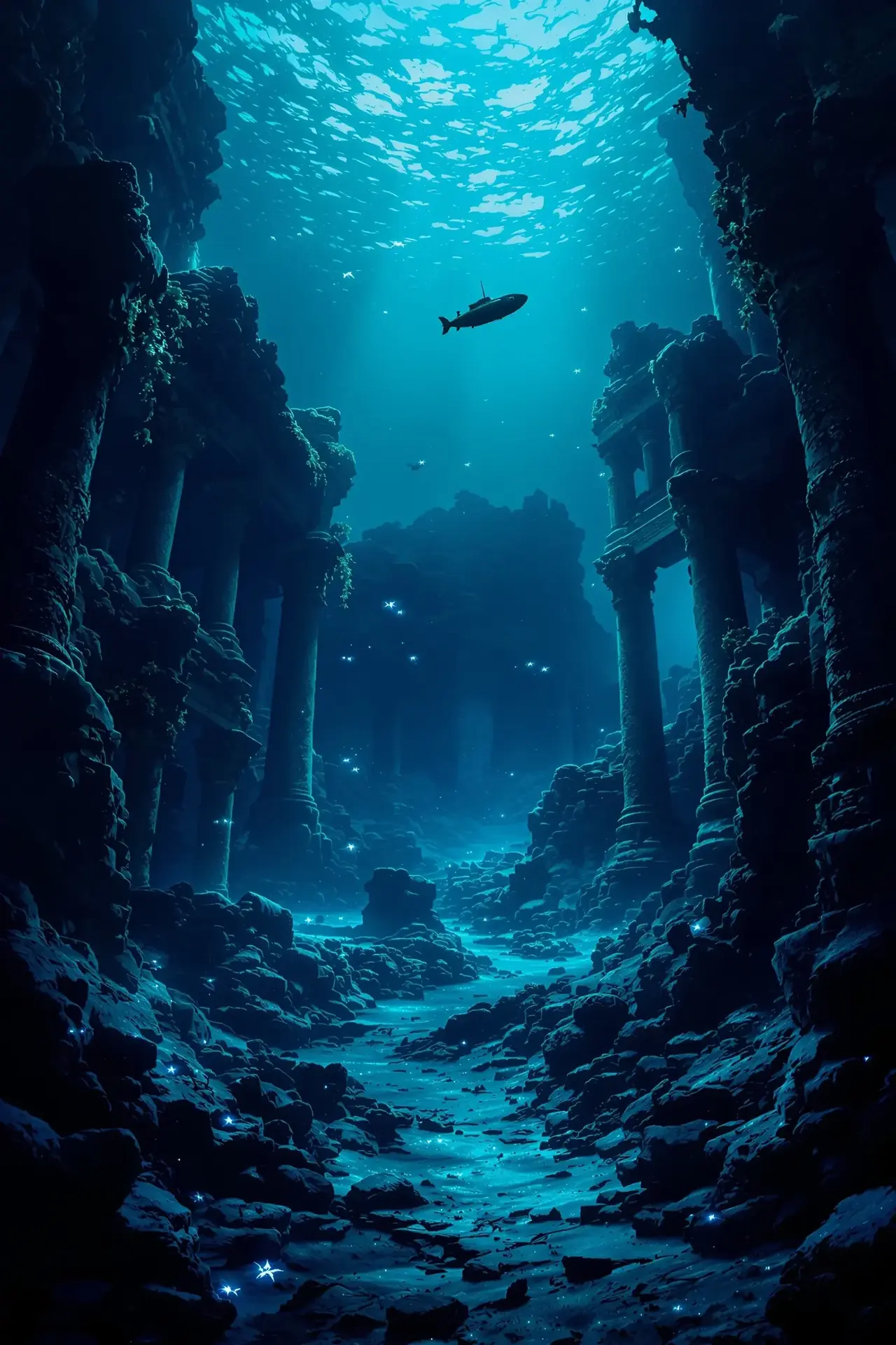 深海回响 电影海报